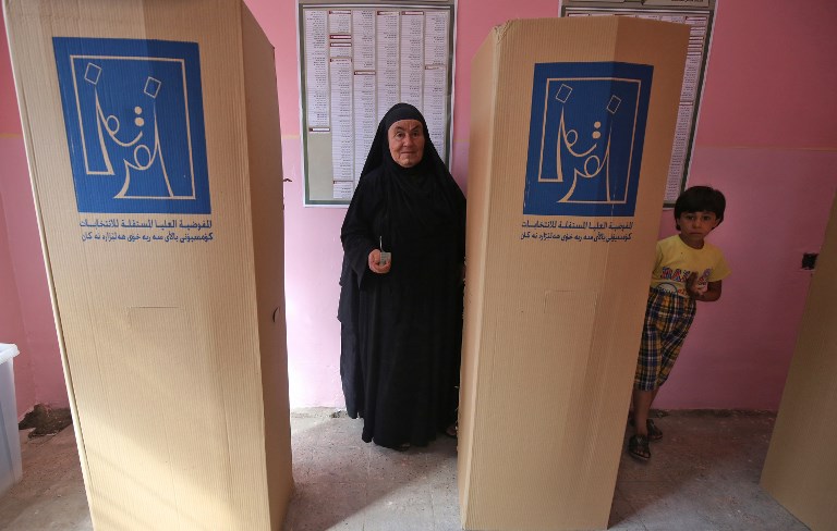 People in the Kurdistan Region and Iraq vote in the parliamentary elections across the country. (Photo: AFP)